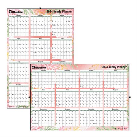 Tropical Annual Wall Calendar (2024)