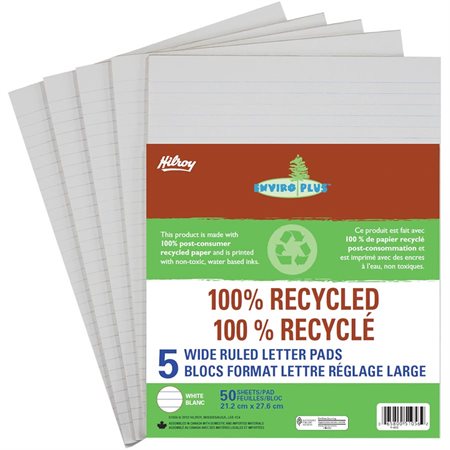Bloc de papier recyclé Enviro Plus™