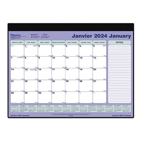 Monthly Calendar Desk Pad (2023)