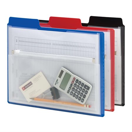 Poly Project Organizer with Zippered Pouch