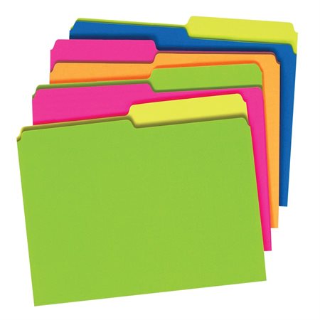 Twisted Glow File Folders
