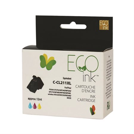 Remanufactured Ink-Jet Cartridge (Alternative to Canon CL211XL)