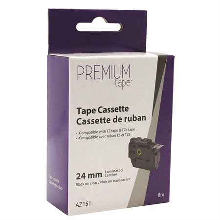 Compatible Premium Label Tape (Alternative à Brother TZE-151)