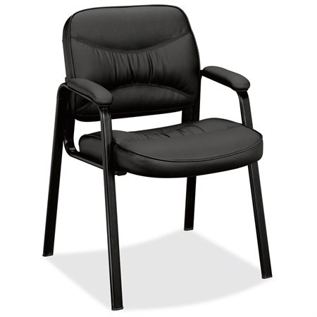 VL643 Leather Guest Leg Base Chair