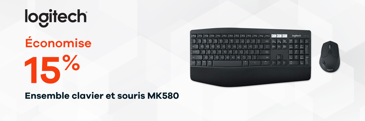 Ensemble clavier et souris MK580